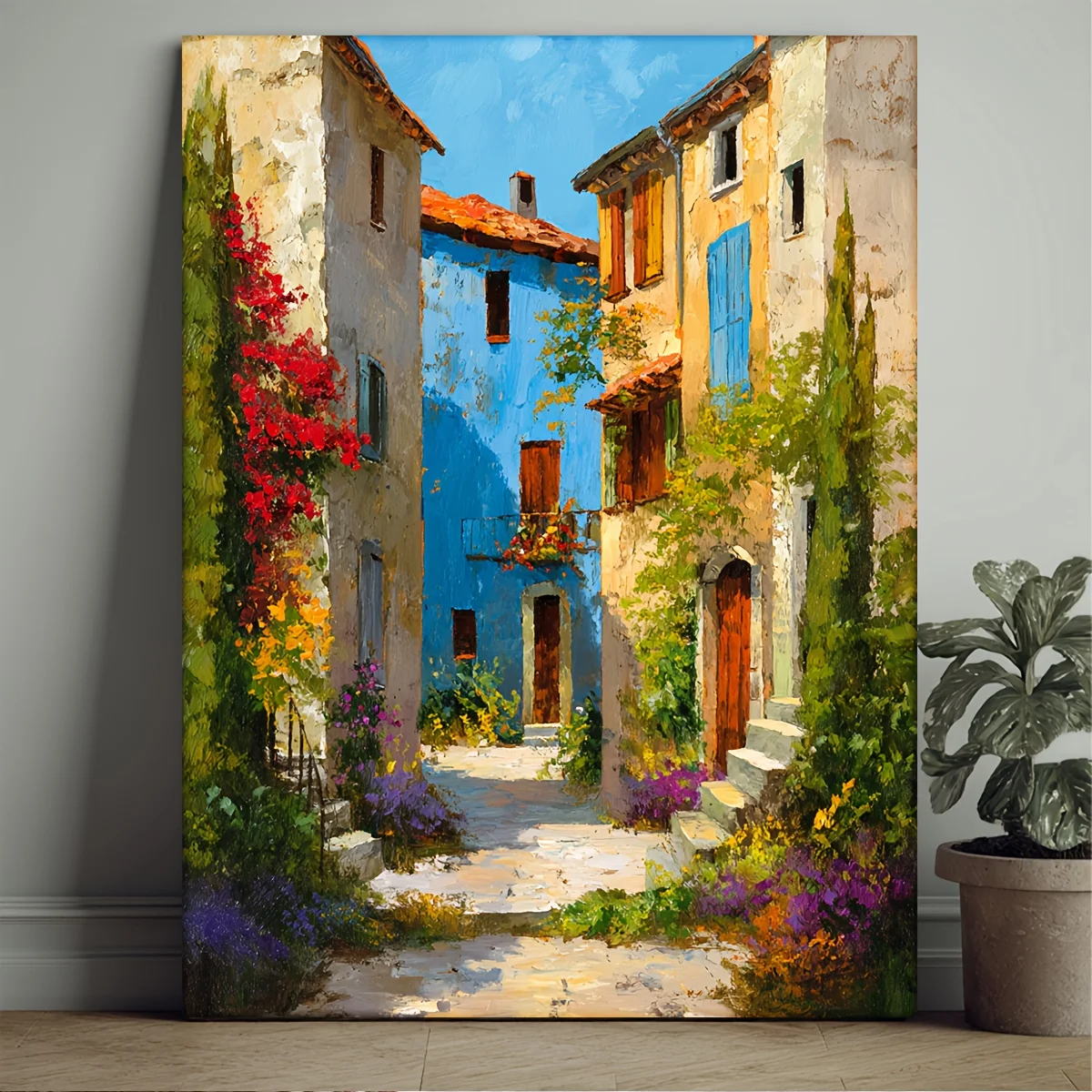 

500/1000/1200/2000PCS Puzzles for Adults Provence Rural Scenery,Jigsaw Puzzles Brain Challenge Game Gift Home Decor