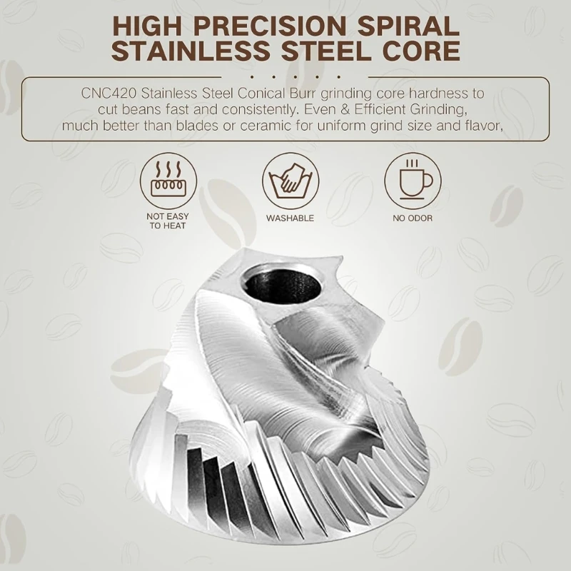 Macinacaffè portatile ricaricabile adatto per esterni interni