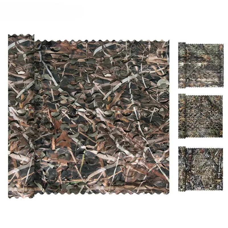 

Outdoor Garden Canopy Roof Fence Cover Awning Front Door Camouflage Net for Hunting Trees Straw Tactical Military