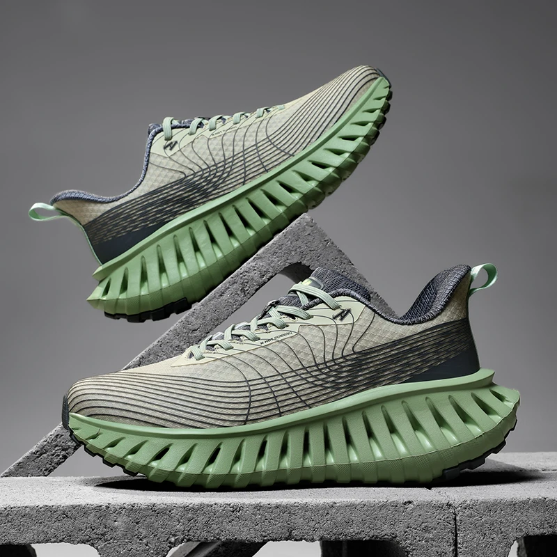 Unisex Sports Shoes Four Season Casual New Comfortable Fashion Outdoor Height Increasing Breathable Running Leisure Sports Shoes