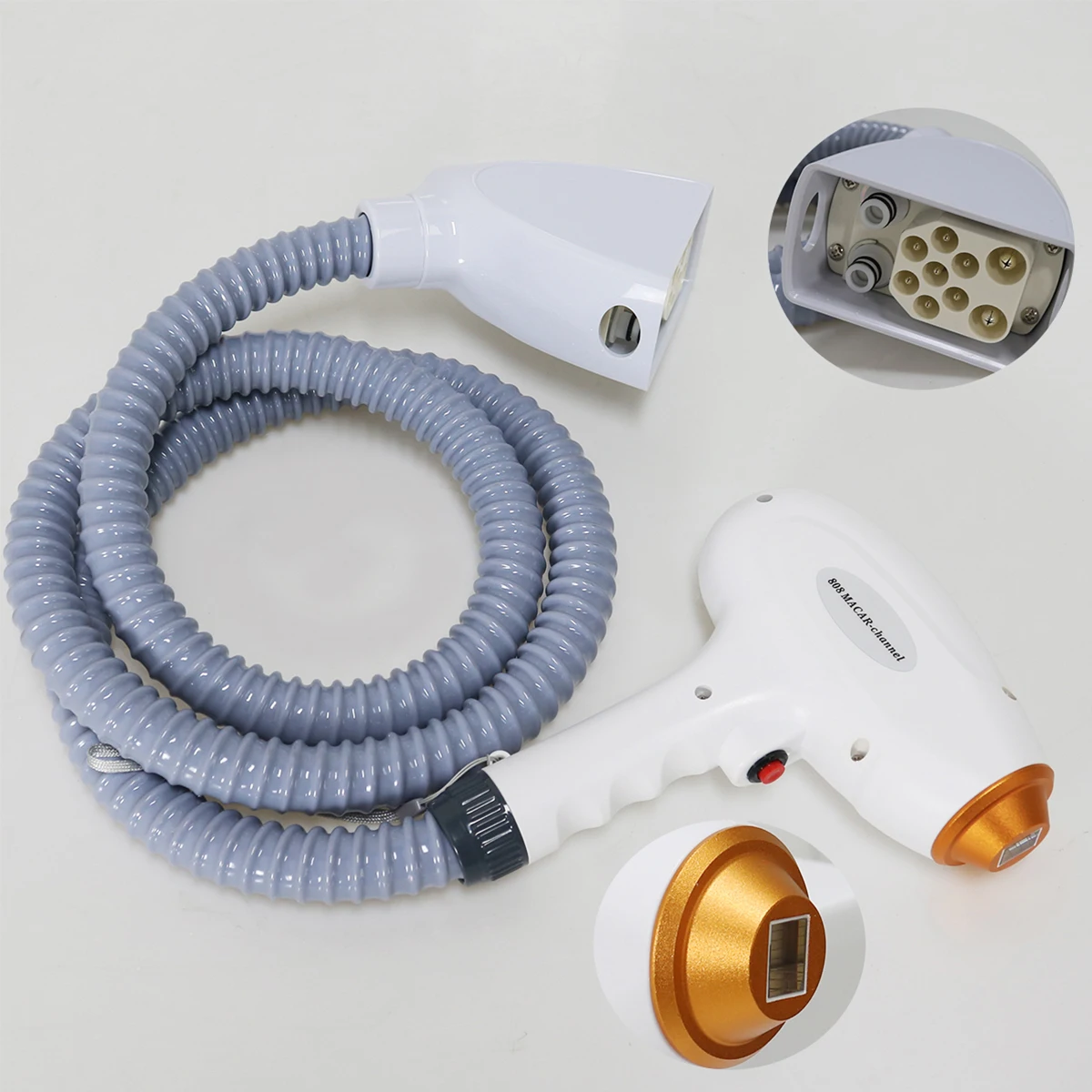 808 Diode Laser Hair Removal Handpiece Depilation Handle Replacement Parts Beauty Machine Accessories For Laser Hair Removal