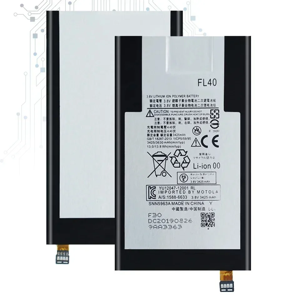 

Сменный аккумулятор FL40 для Motorola Moto X 3A X Play Dual XT1543 XT1544 XT1560 XT1561 XT1562 XT1563 XT1565