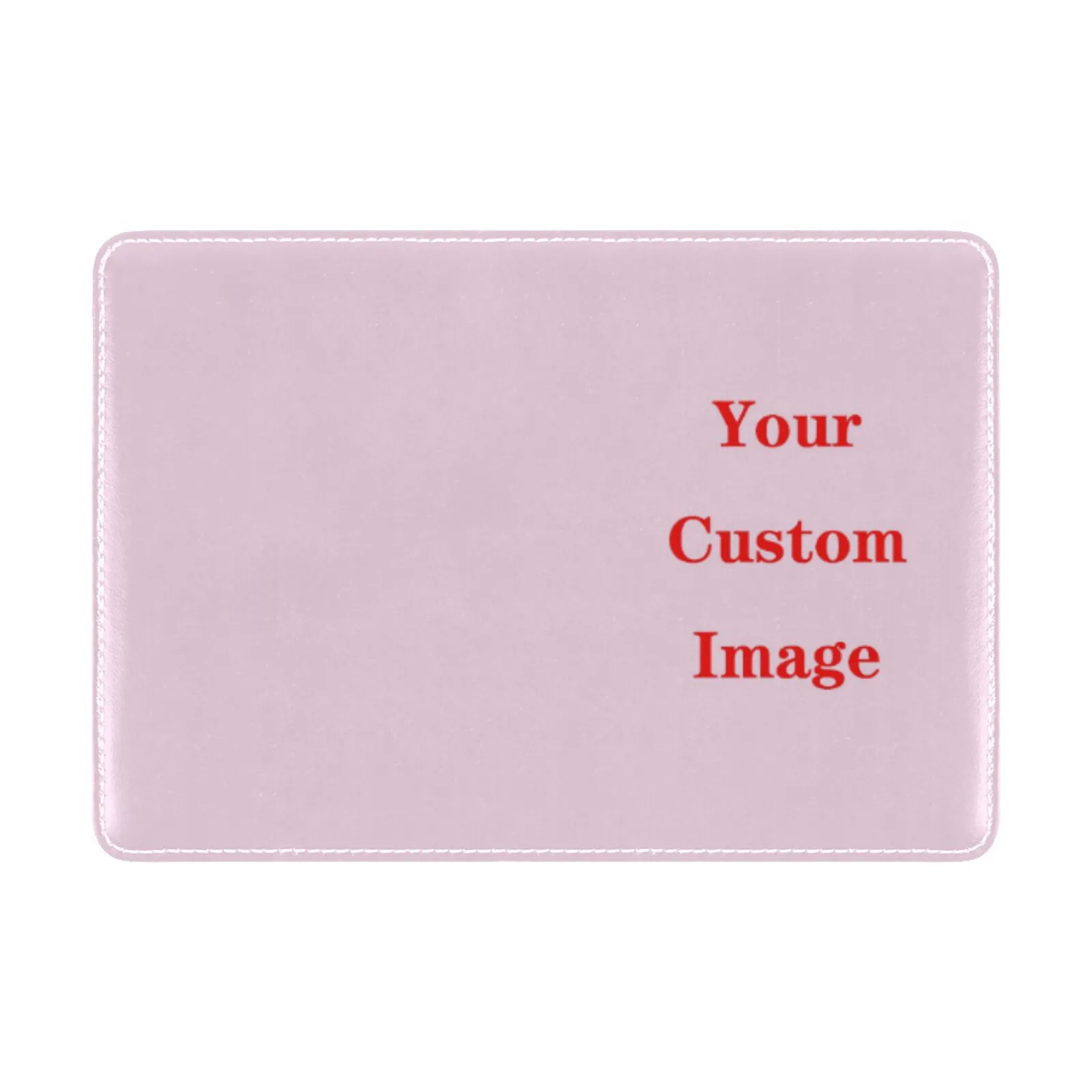 Custom image Passport Cover Wallet Bag Men Women Genuine Leather Id Address Holder Portable Boarding Travel Accessories