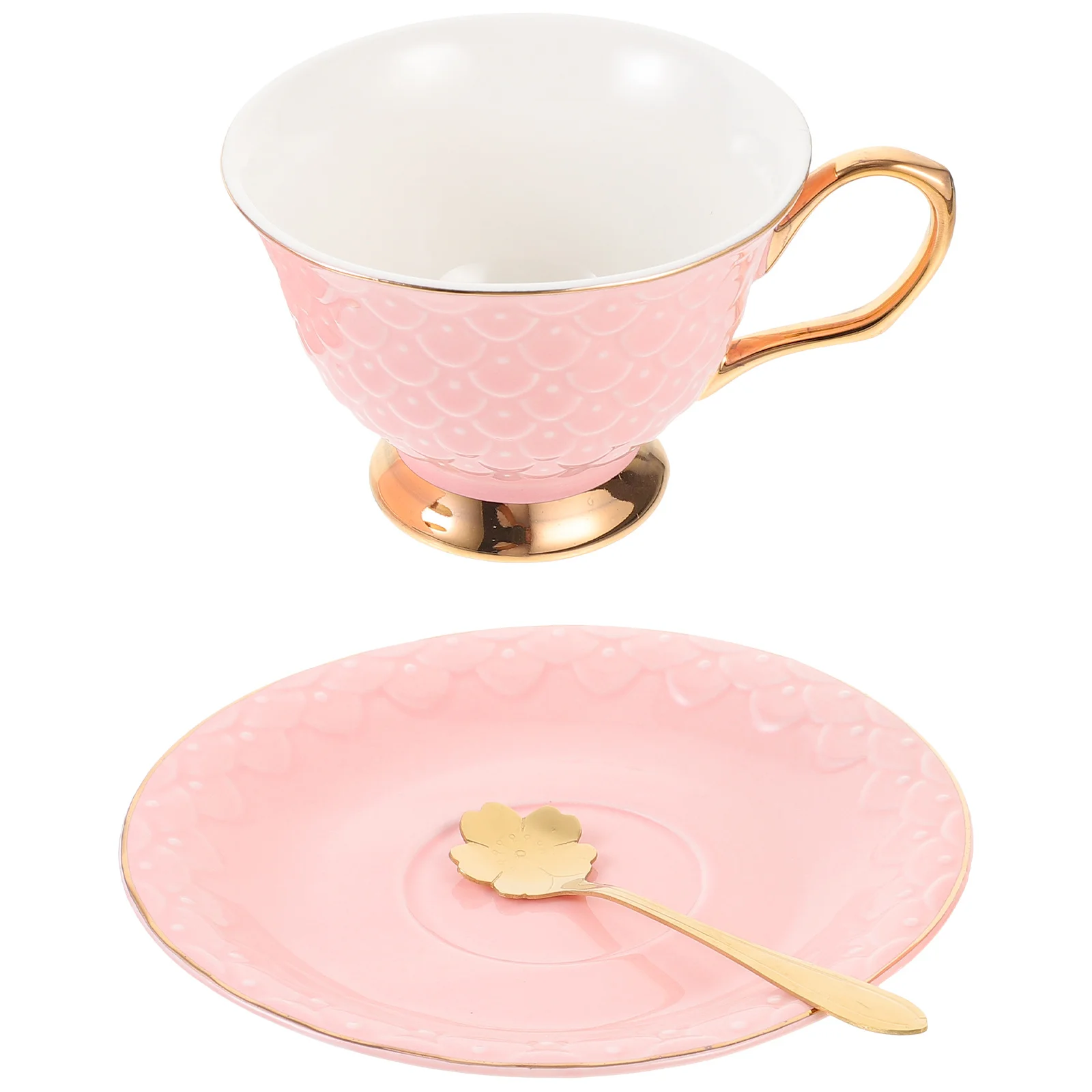 1 مجموعة فنجان القهوة طقم أكواب سيراميك رائعة للشوكولاتة الساخنة المياه القهوة الشاي مقهى المنزل استخدام ملحق سطح المكتب الأنيق #4