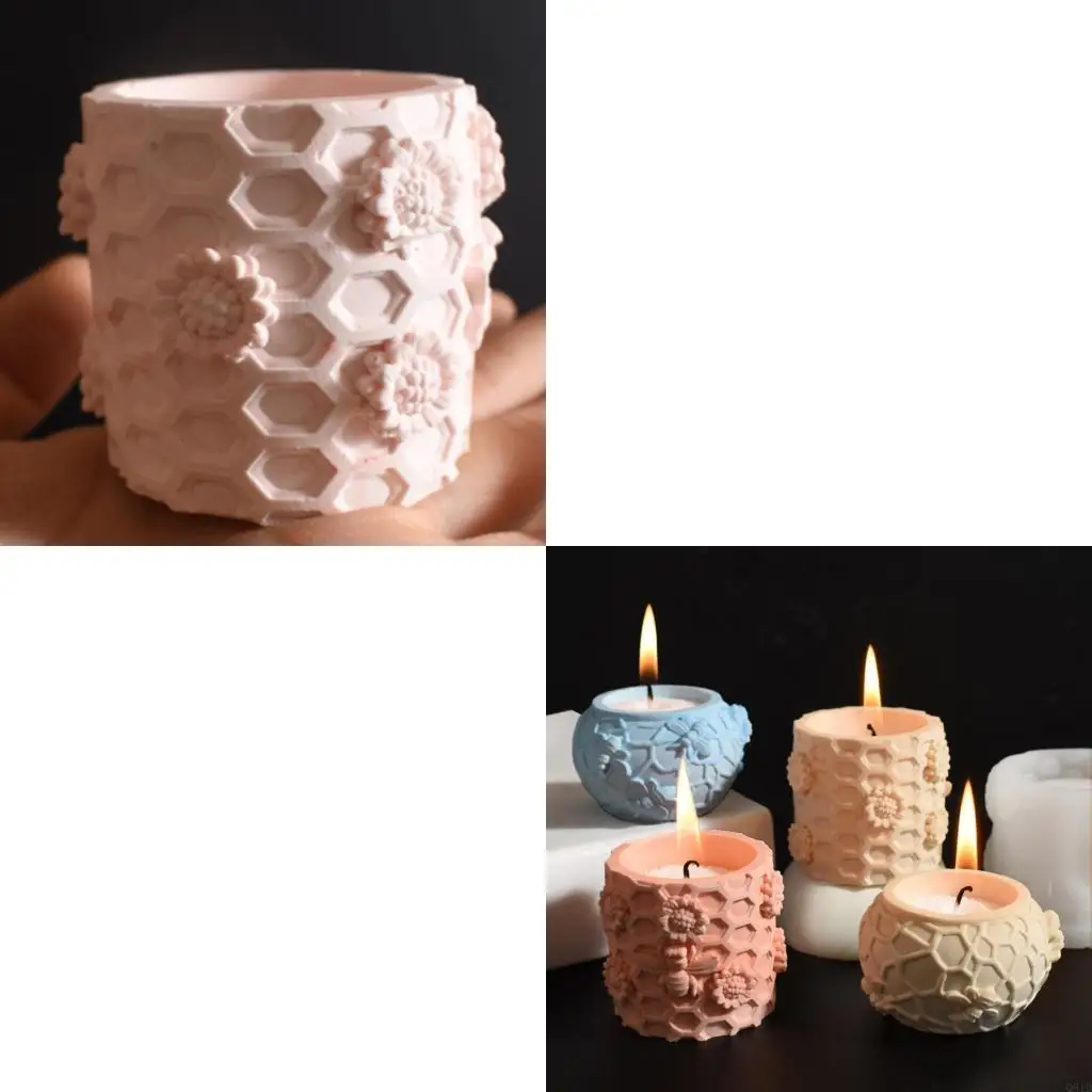 Honeycomb Theme Storage Box Moulds Suitable for Home Decors Enthusiasts Present