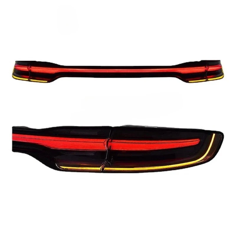 CARMATES 인기 상품 테일램프 어셈블리 LED 스루 테일 라이트 브레이크 라이트 방향지시등 테일게이트 포르쉐 마칸 2014-2017용