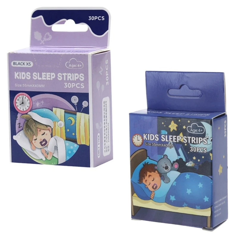 Snoring Correction Sleep Sticker Gentle Mouth Tape Kids Healthy Care Nose Breathing Anti-Snore Aids Better Sleep Helper