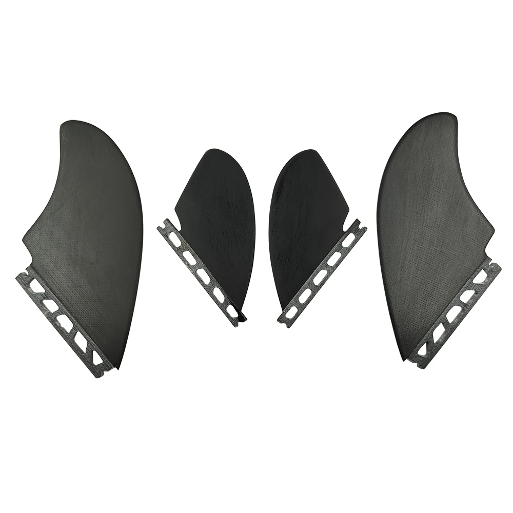 

Surfboard Fins UPSURF FUTURE Fins Fiberglass RM Quad Fins-Twin Rear Fins/Twin Keel High Performance Core Glass Quilahs Surf