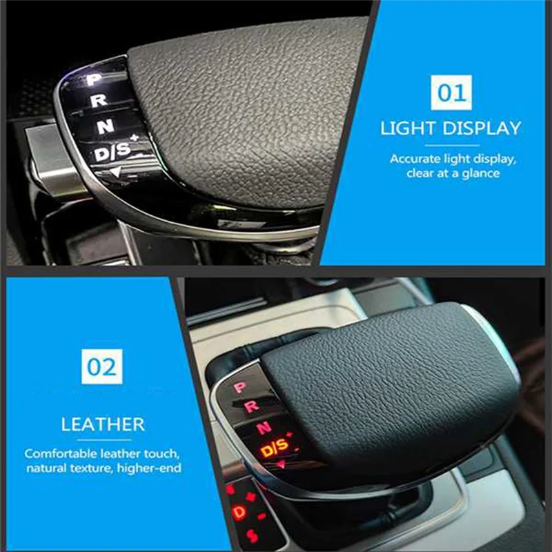 

Gear Shift Head White Light LED DSG Shift Knob Center Console Auto Gear Shifter Parts For VW Passat B8 Golf 7 MK6 Touran POLO