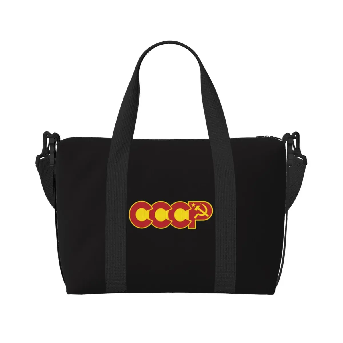 

Travel Bag CCCP Logo Gym Bag Outdoor Sports Bags Large Yoga Custom Handbag Funny Fitness Bag For Male Female