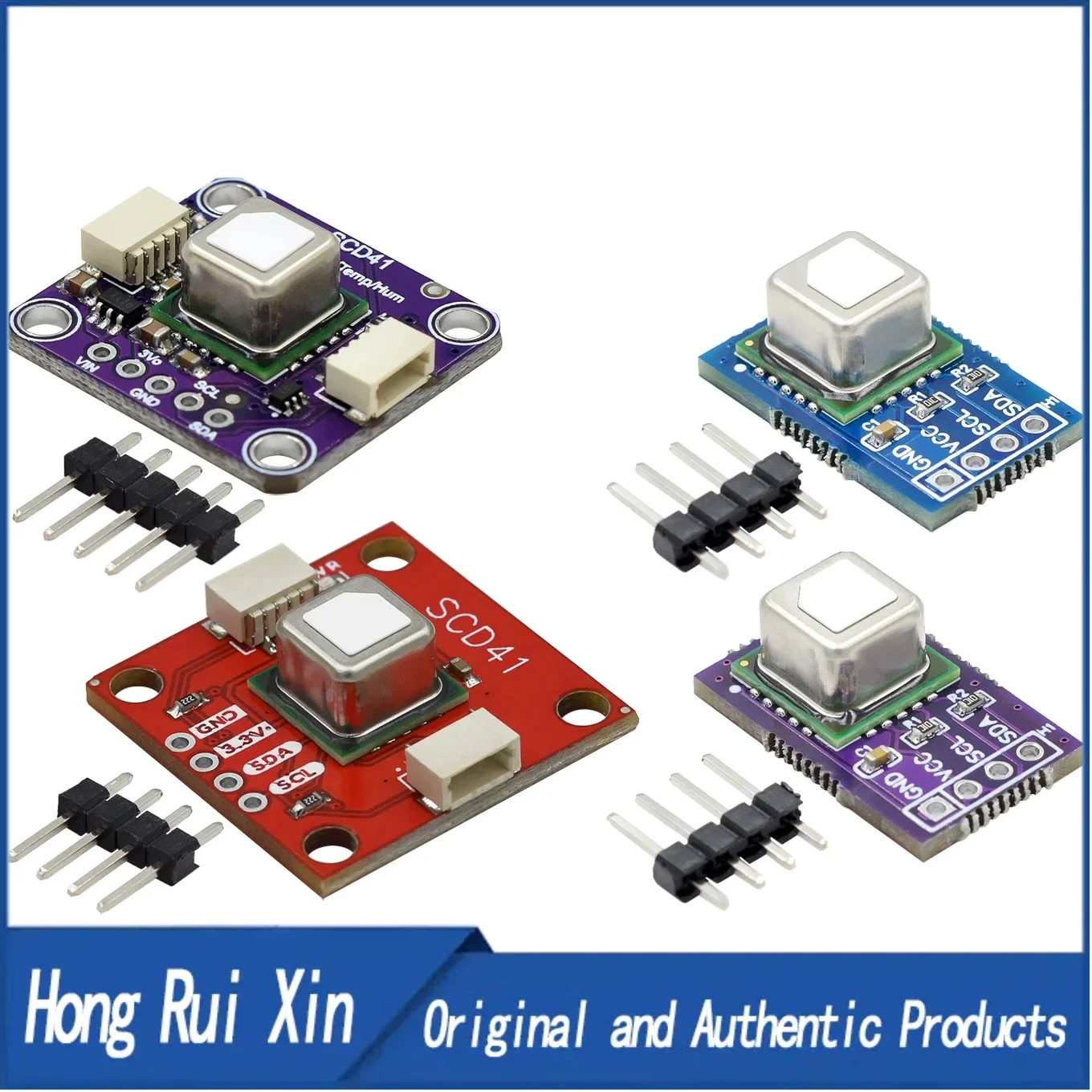 SCD40/SCD41 gas sensor module detects CO2, carbon dioxide, temperature and humidity in one sensor I2C communication