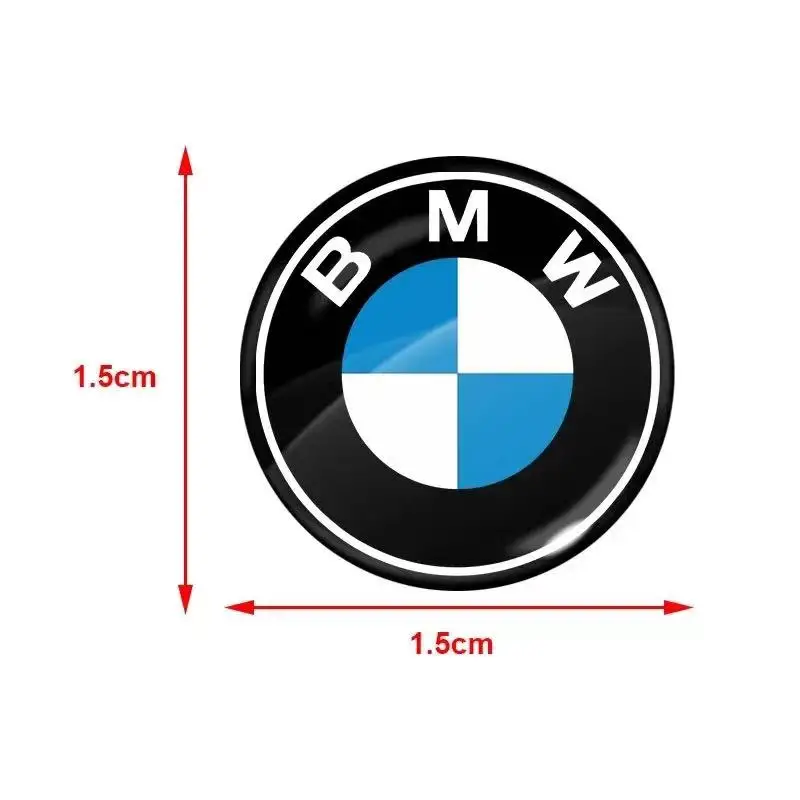 3D Epoxy Resin Car Lock Keyhole Protection Stickers For Bmw M X1 X3 X4 X5 E87 F20 E36 E46 E90 E39 F10 F16 G20 M4 Accessories