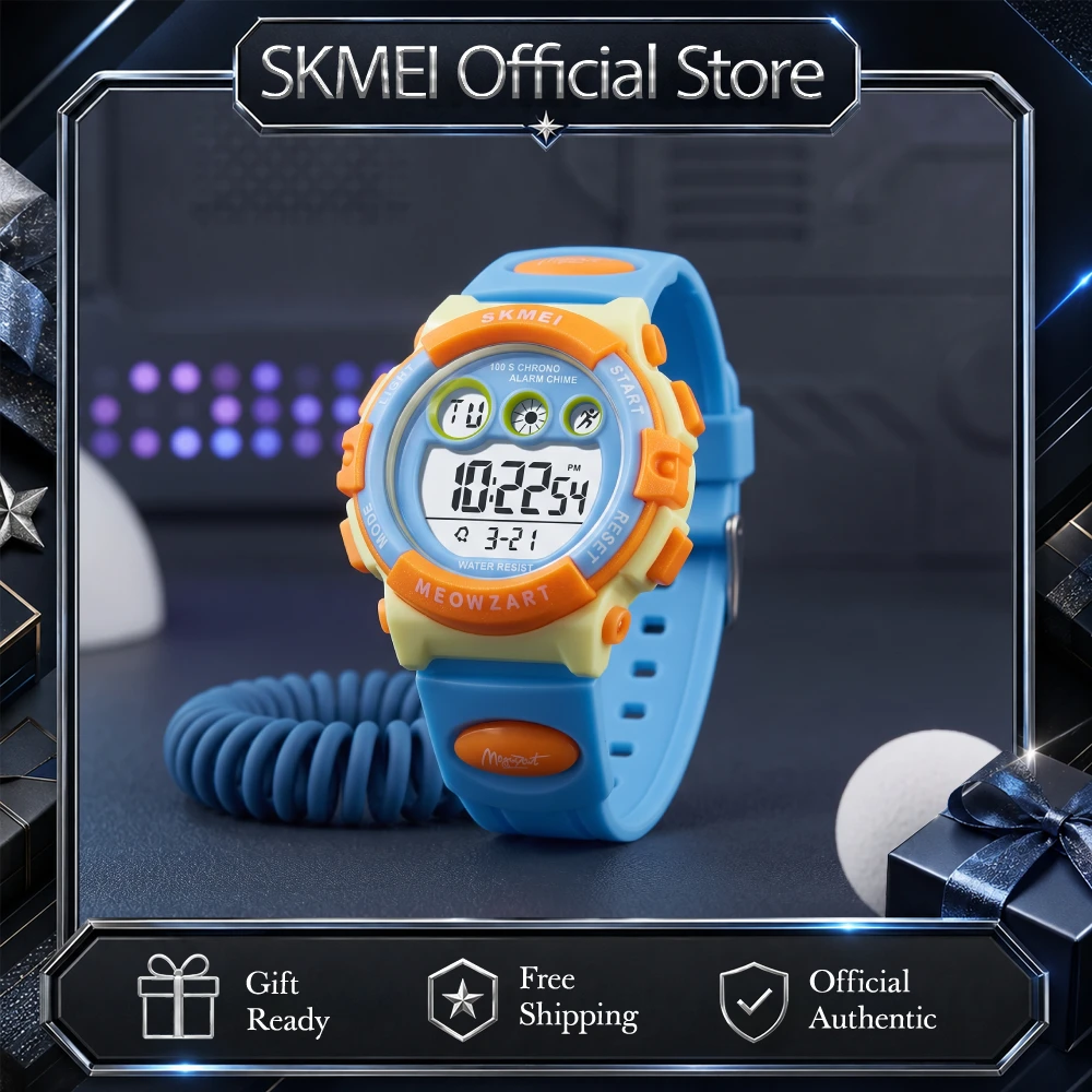 SKMEI 7803 Wristwatch For Boys Girl 5Bar Waterproof Children's Watch Luminous Display Sports Electronics Watch Relogio Infantil