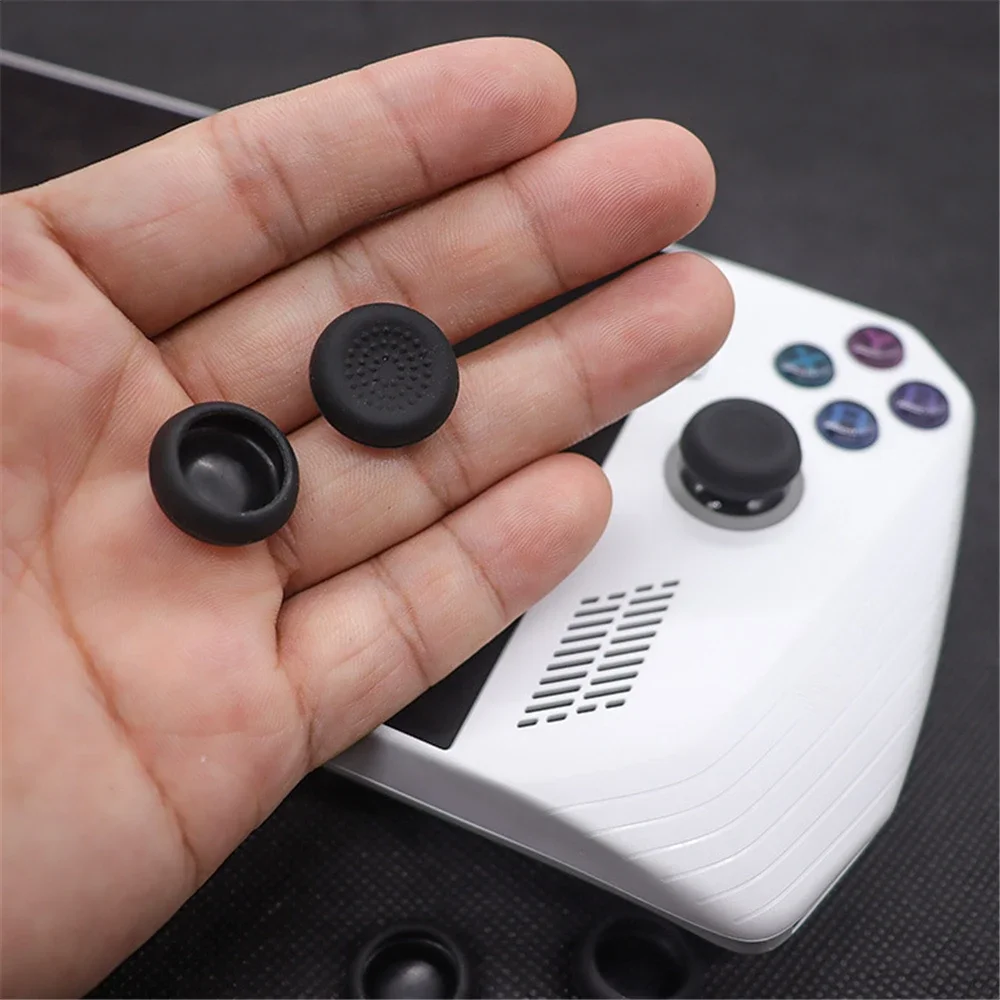 For ASUS ROG Ally/ROG Ally X Silicone Thumb Sticks Grips Caps Rocker Joysticks Protection Case Button Hat Palm Game Accessories