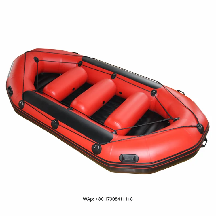 

1.2mm Pvc or Hypalon Inflatable Rubber Life Raft Rafting Boat