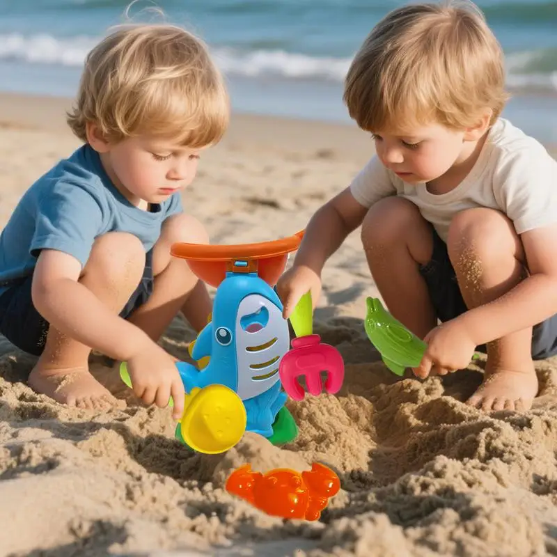 Beach Toys For Toddler Sand Toys For Beach With Shovel Sandbox Play Game For Outdoor Water Park Pool Party Camping Travel