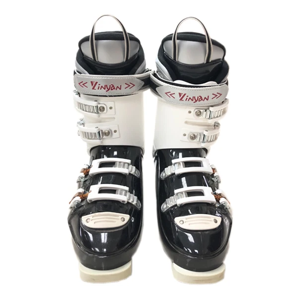 Alpine Ski Boots With Stiff Shell