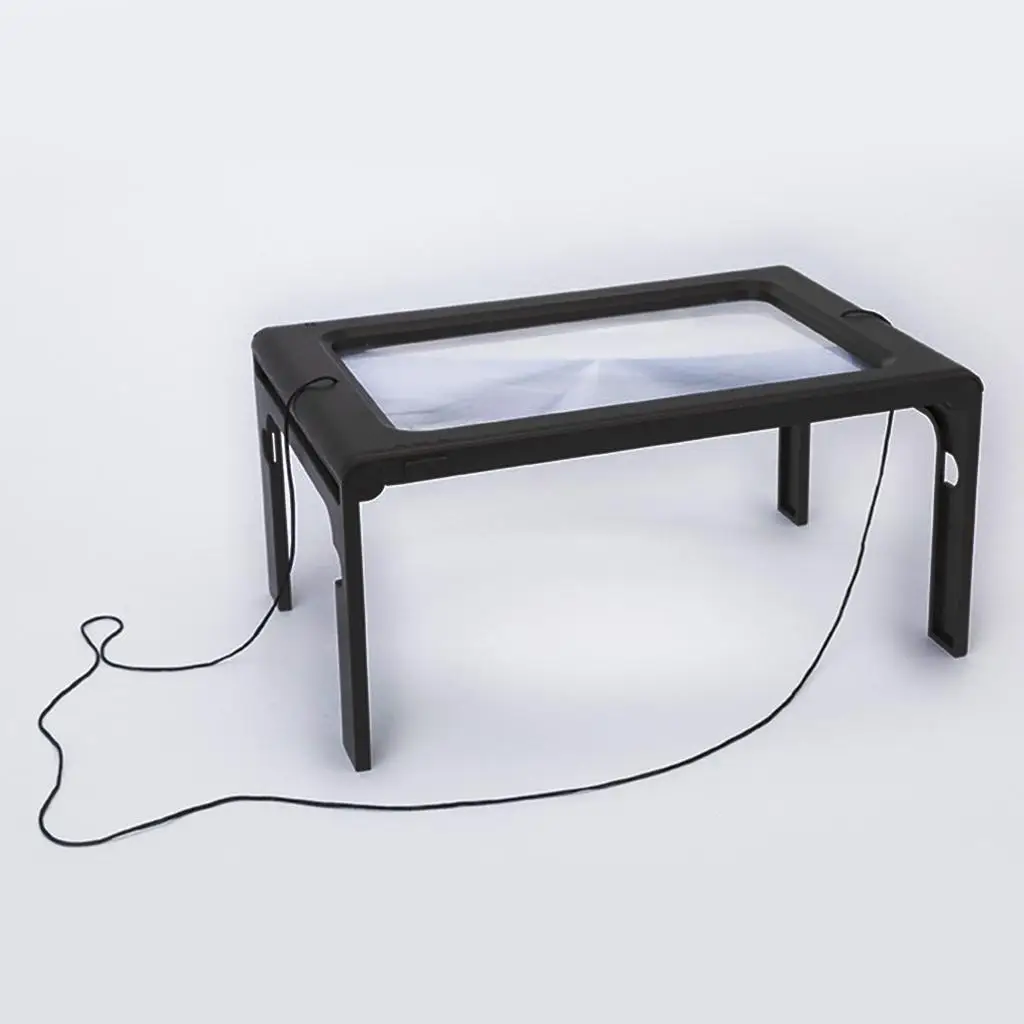 2.5X أيدي زجاجية مكبرة، ضمان عند قراءة الكتب والوثائق والصحف والكتيبات والخطوط الصغيرة #5