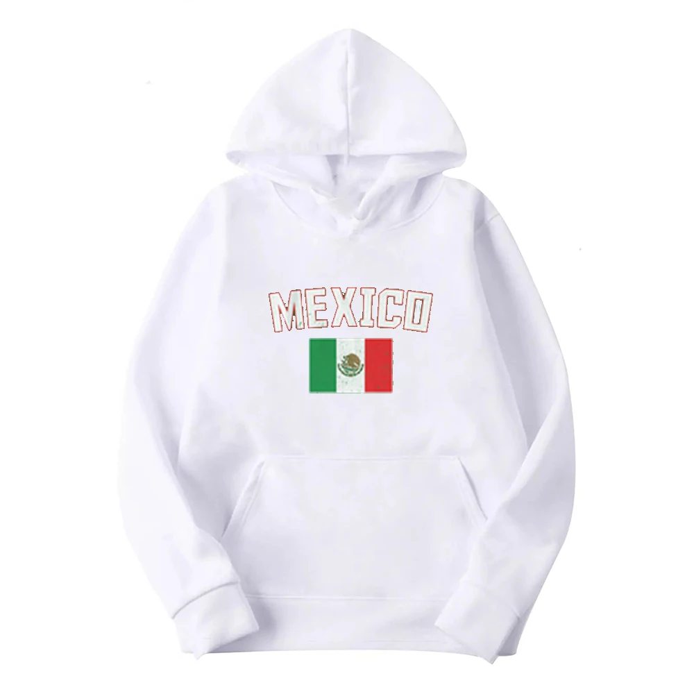 Threadrock Men's Mexico Flag T-shirt Mexican National Team  Patriot's Best Gift Man and Woman Gift Hoodie Pullover Hooded