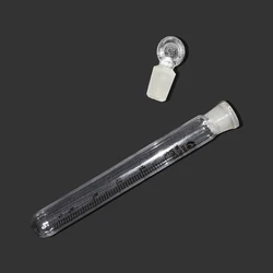 Transparent Test Tube Lab Supplies Glass Hard Test Tube with Lid Transparent Laboratory 20ml