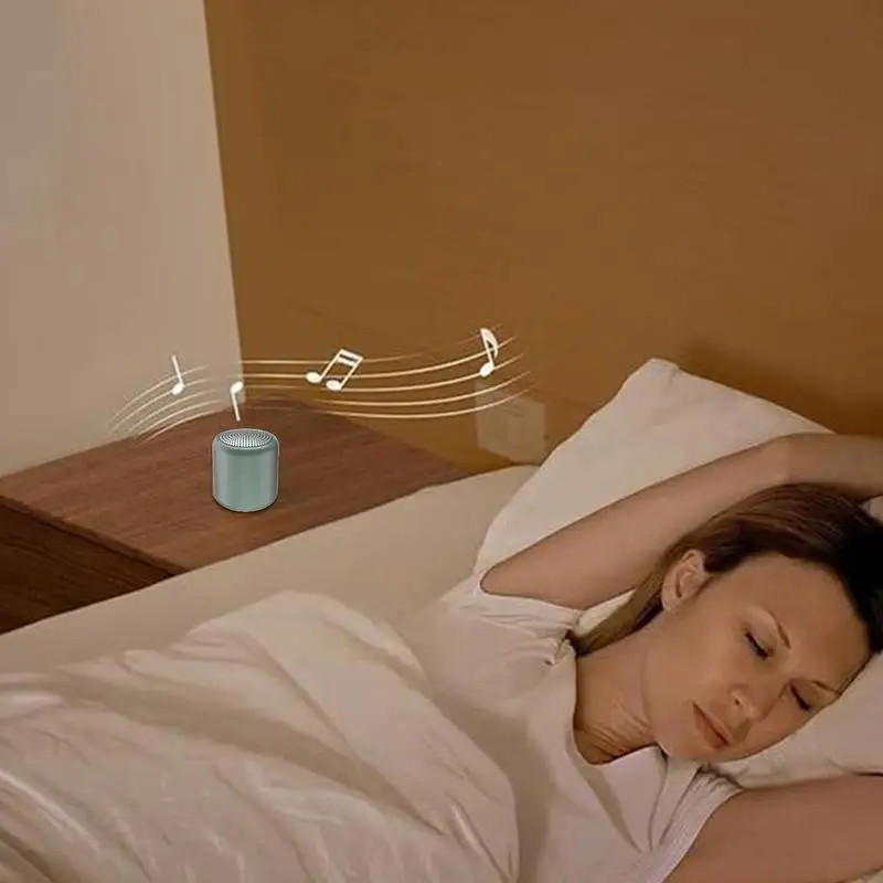 ポータブル屋外ワイヤレススピーカー、充電式、クリアベース、キャンプ、外出ビジネス用の小型ワイヤレススピーカー