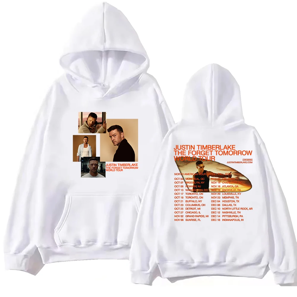 Justin Timberlake das Vergessen morgen Tour Hoodie Unisex Harajuku Pullover Tops Langarm Hoodies Muisc Tour Fans Geschenk