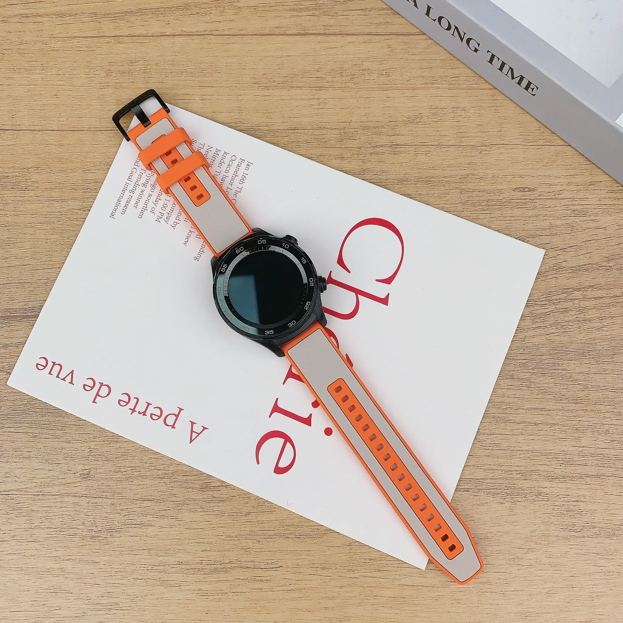 20 مللي متر 22 مللي متر سيليكون حزام لساعة سامسونج جالاكسي 7/6/5/4 44/40 مللي متر 6 4 كلاسيك جير S3 العالمي الفرقة سوار لهواوي GT3 4Pro