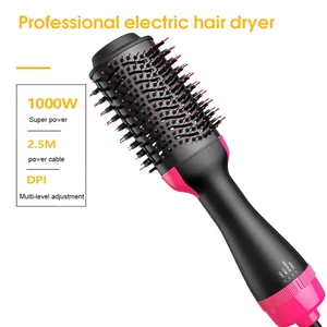 Peigne chauffant Lisseur Coiffure Peigne Lisseur Sèche-cheveux Sèche-linge et brosse à lisser Peigne électrique Brosse en une étape Salon Cheveux 6 meilleures brosses à cheveux chaudes en vente - No 5