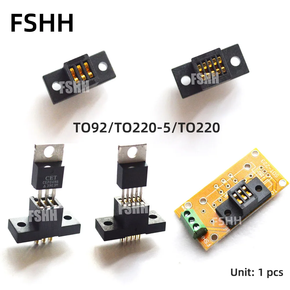 

TO-220 aging test seat TO220 TO220-3 TO220-5 TO92 test socket transistor socket