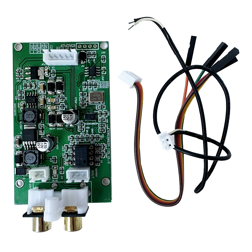 ES9038 I2S Decoder Board DSD512 Upgrade Decoder DAC Bluetooth Device Player 32Bit DSD512