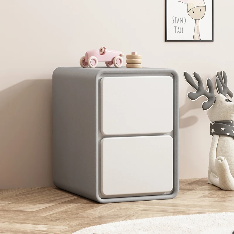 흰색 작은 침대 옆 테이블 서랍 좁은 간단한 유행 스탠드 장식 캐비닛 콘솔 주최자 Criado Mudo 살롱 가구