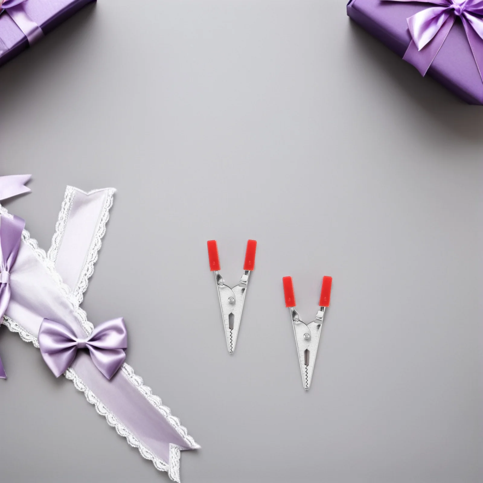 

100Pcs Anti-Escape Bird Cage Door Locks Nonslip Metal Clamps for Parrot Parakeet Small Pets Detachable Pet Cage Door Clip