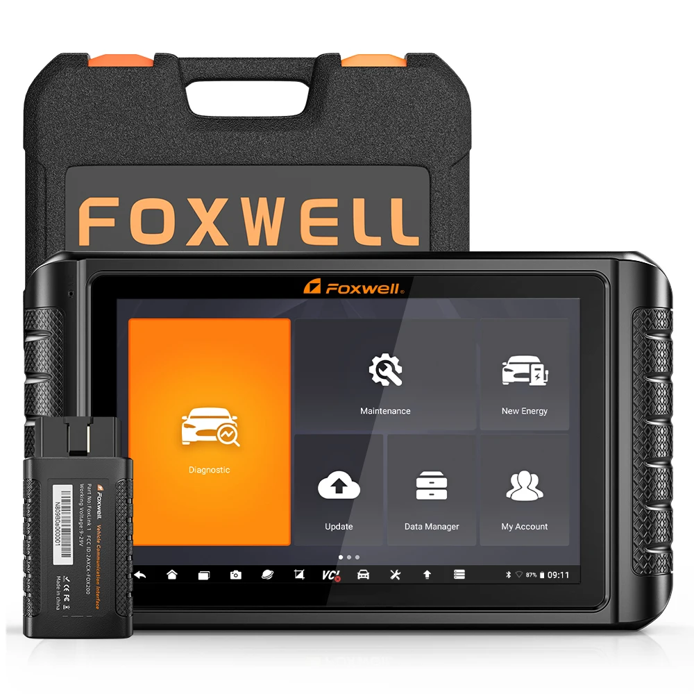 

2025 for Foxwell NT1009 Professional Auto Diagnostic Scanner Tool Multi-Language for All Systems 1-Year Warranty for Cars