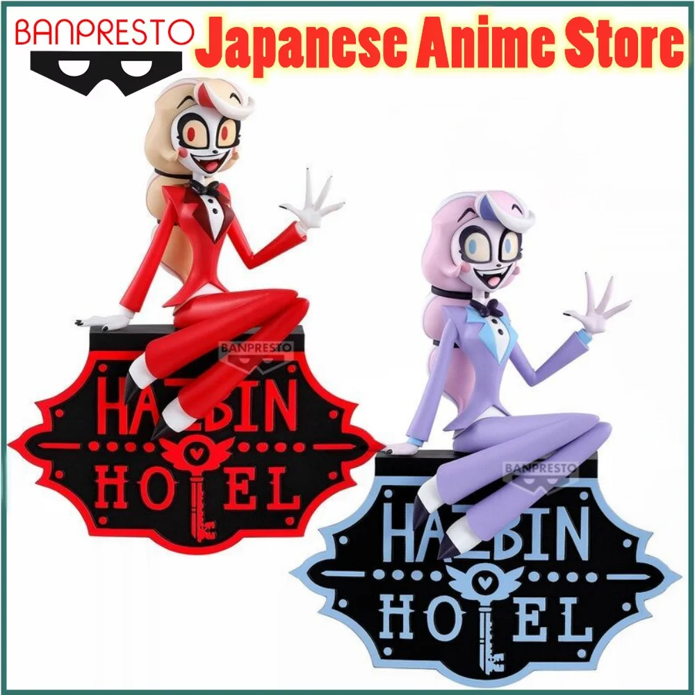 오리지널 반프레스토 하즈빈 호텔 찰리 모닝스타 모니터 탑 피규어 애니메이션 피규어 액션 피규어 모델 피규아츠 컬렉션