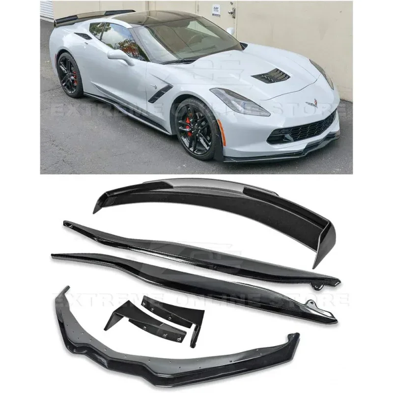 

Suitable for Corvette C7 Replacement for 2014-2019 All Models | Z06 Stage 3 Painted Carbon Flash Metallic Aerodynamic Full Bod