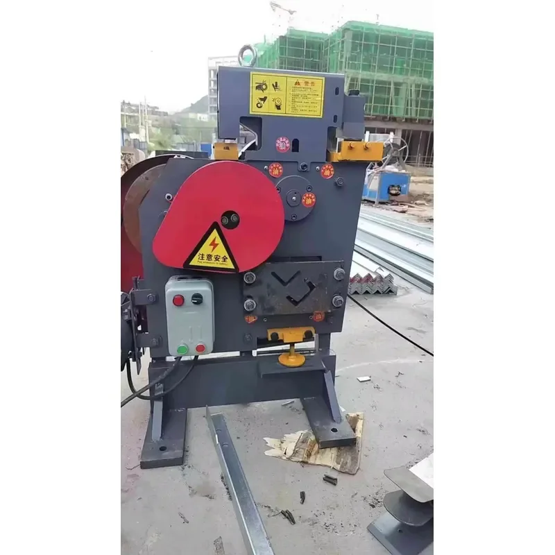 Multi-Function Combined Punching Shearing Machine Hydraulic Ironworker for Sheet Metal Steel Punching Cutting Channel Steel