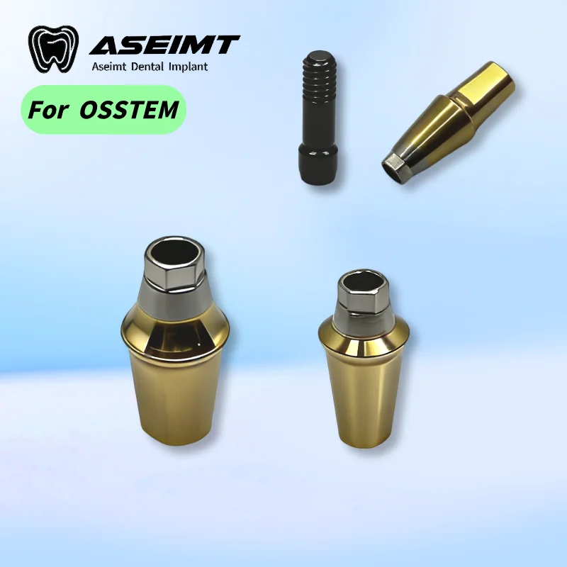 

For Osstem Dental Transfer Abutment with Dual Hex Connection OEM ODM Grade Titanium Abutment base station