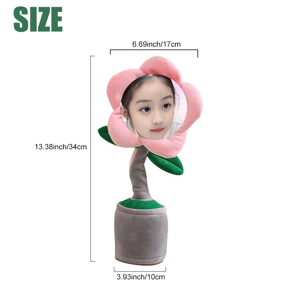 Personalized Customization Photo Flower Gift Christmas Birthday Gift 120 Songs Repeat Speaking Singing Dancing Sunflower Toys image 3