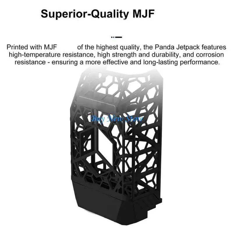 

20ce точное повышение охлаждения MJF Нейлон Панда Jetpack Точное усиление охлаждения MJF Нейлон 3D Принтер P1 Panda