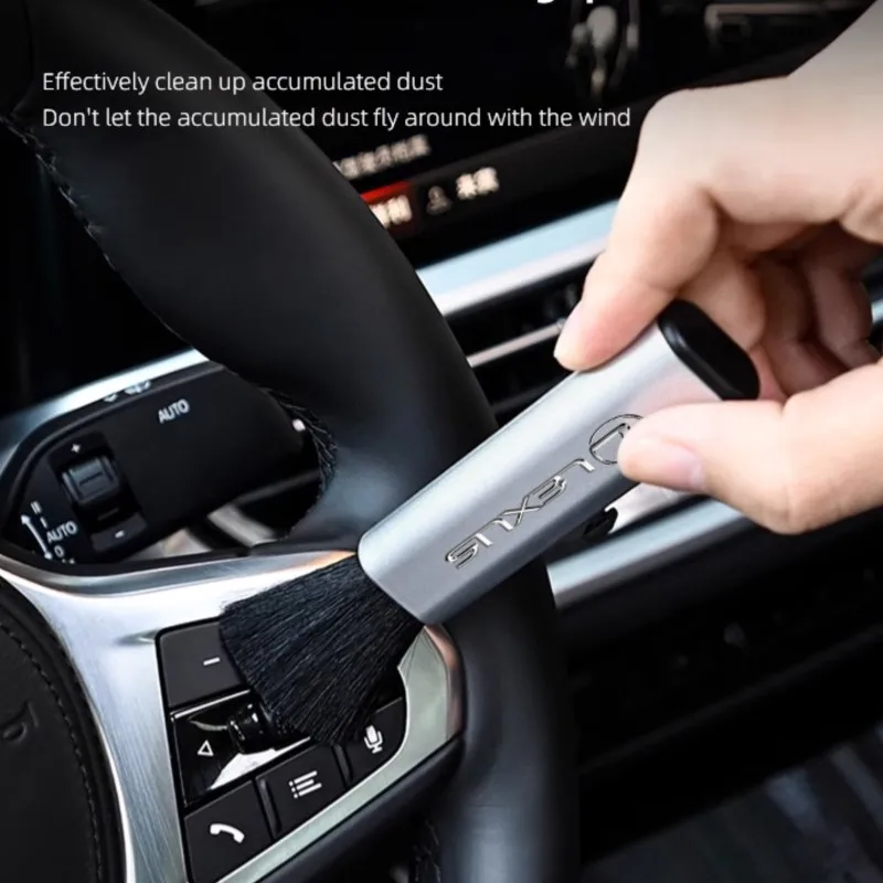 فرشاة التنظيف الداخلية للسيارة منفذ الهواء الغبار فرشاة صغيرة لكزس IS250 IS200 CT200h GS300 LS430 RX450h LX570 IS300 ES RX LS