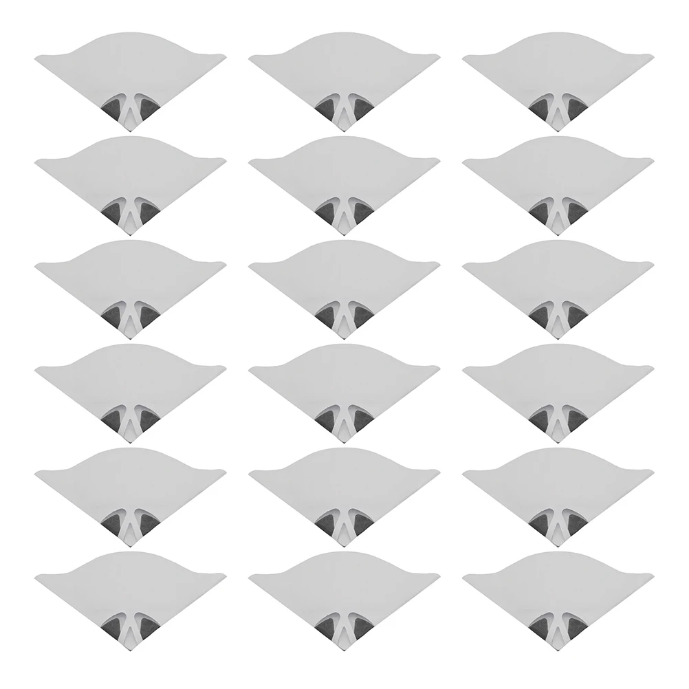 

100pcs Paint Filter Paper Strainers Conical Nylon Mesh Funnel White 100 120 Solvent Water Durability Quality