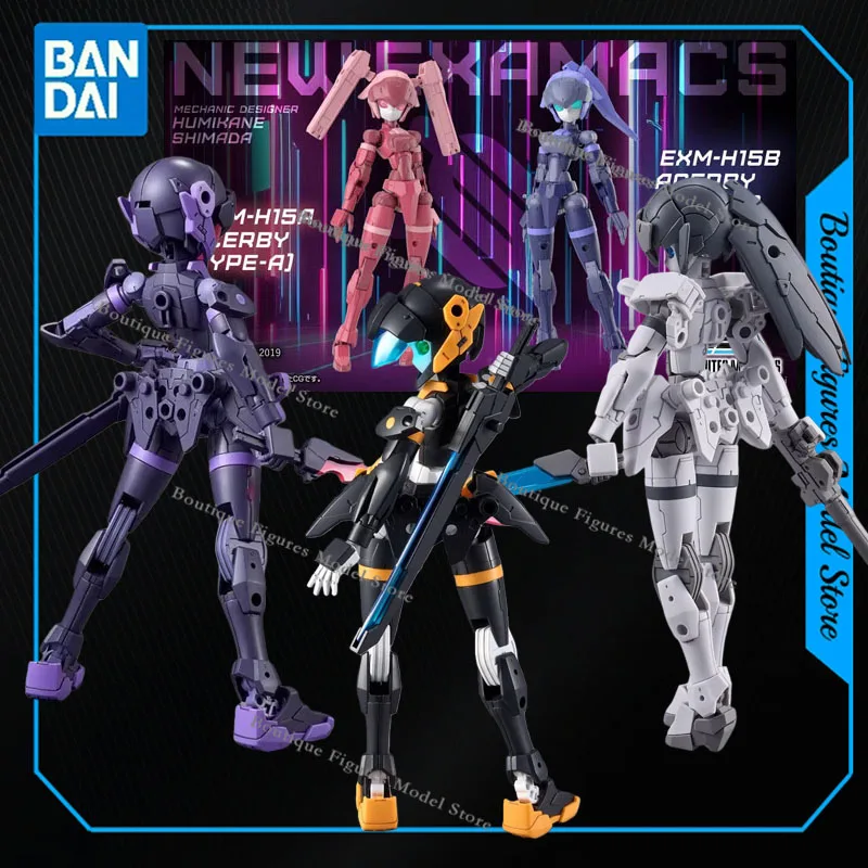 

Bandai оригинальные 30 мм EXM-H15A EXM-H15B EXM-H15C EXM-H15D EXM-H15E ACERBY фигурки аниме модели коллекция подарок детские игрушки