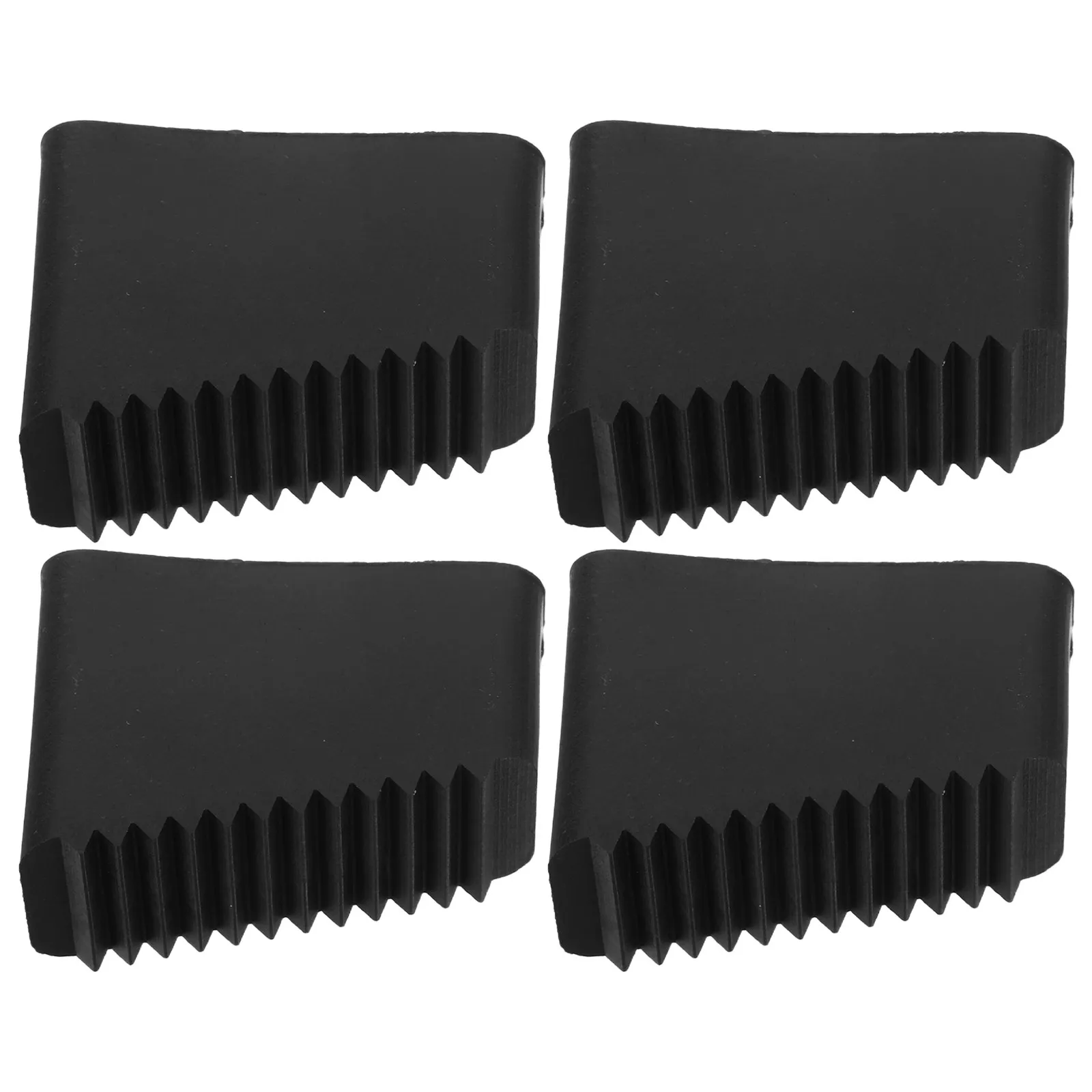 4Pcs Rubber Ladder Feet Covers Anti Skid Safety Shoe Protectors for Step Extension Ladder Home Repair Professional Use Floor