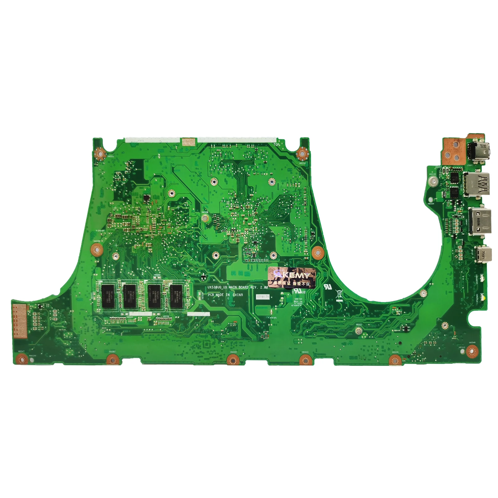 UX530UQ Moederbord Voor ASUS UX530UX RX530UQ BX530UQ UX530U Laptop Moederbord CPU I3 I5 I7 7e Gen 8GB/16G-RAM 940MX/GTX950M