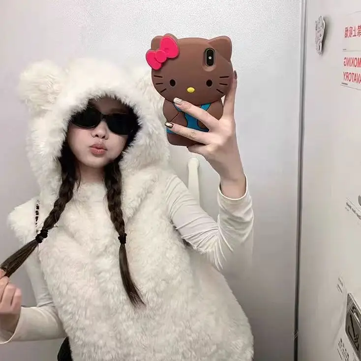 

Vests Waistcoats Thick Womens Emo Summer Mesh Openwork Slim Clubwear Ulzzang Quick-Drying Airy Lightweight Trendy Fashionable OL