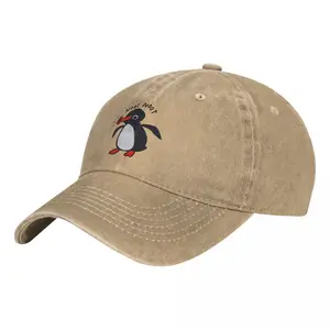 Noot Baseball Cap für Männer und Frauen, Visierschutz, Snapback, Pinguin, Pinguin, TV -Deckel 6 Hauptverkaufskappe Penguin - №4