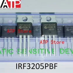 10-100PCS 100% New Imported Original IRF3205 IRF3205PBF TO-220 Transistors MOSFET 55V 110A