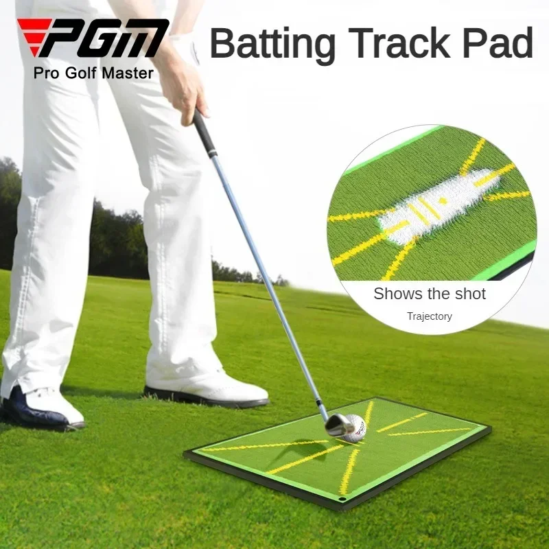 PGM Golf Strike Pad Bead Track Beginner Training Trace Detection Pad Swing Practice Tool