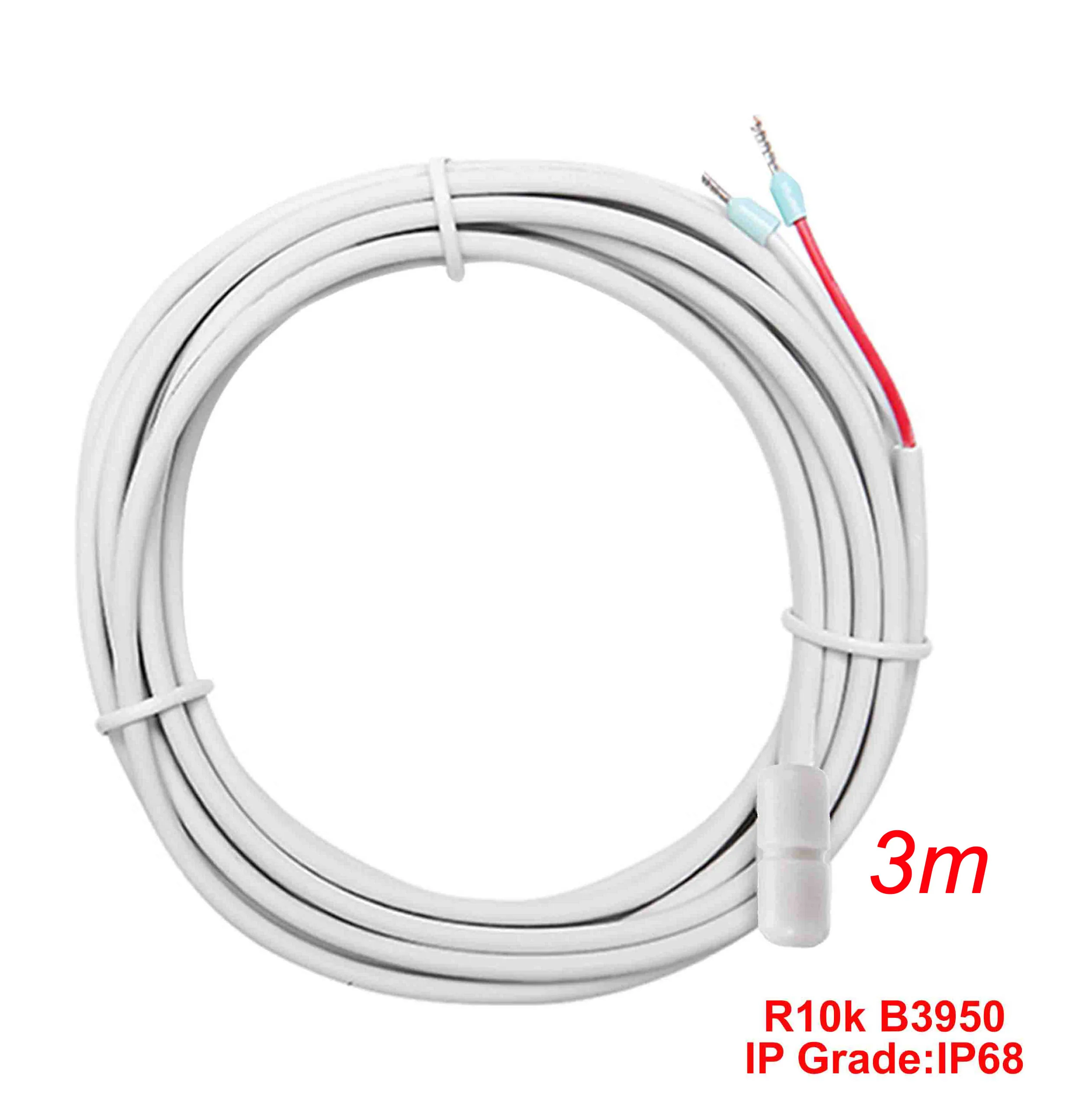 3M เซ็นเซอร์อุณหภูมิ10K B3950สำหรับตรวจสอบเทอร์โมสตัท