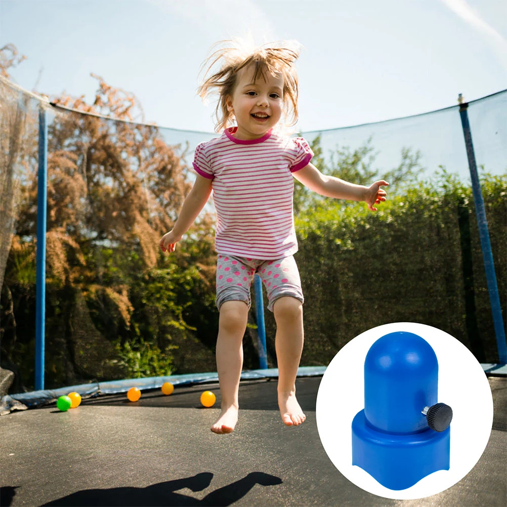

3 set 3 Sets Blue Pole Caps Protective Jumping Bed Accessories Durable Pp Material Small Rod Covers Replacement Parts Trampoline